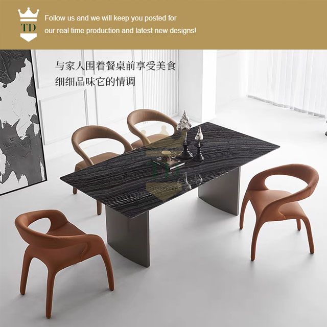 Spotted Deer Shape With Artificial Leather Dining Chair