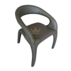 Spotted Deer Shape With Artificial Leather Dining Chair