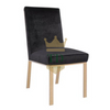 Gold Stainless Steel With Velvet Dining Chair