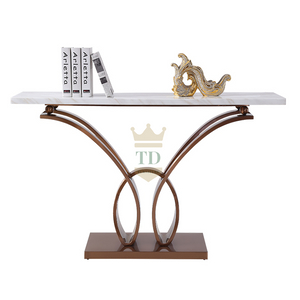 Marble Top Console Table