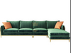 Velvet Green Sofa 1/2/3/4 Seater Sofa Set Luxury Interior Lounge