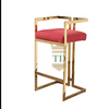 Gold Stainless Steel Bar Stool