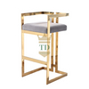 Gold Stainless Steel Bar Stool