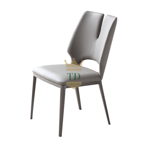 Gold Stainless Steel With PU Dining Chair