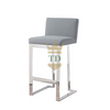 Silver Stainless Steel Barstool