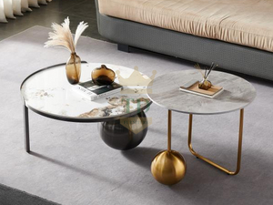 2 In 1 Coffee Table With Ball Base