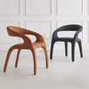 Spotted Deer Shape With Artificial Leather Dining Chair