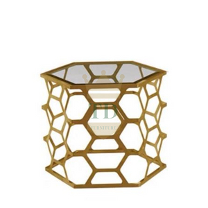 Honeycomb End Table 