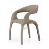 Spotted Deer Shape With Artificial Leather Dining Chair