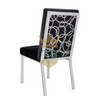 Gold Stainless Steel With Velvet Dining Chair