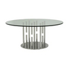 Stainless Steel Glass Coffee Table