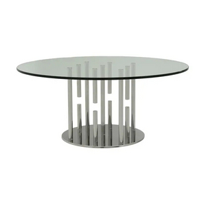 Stainless Steel Glass Coffee Table