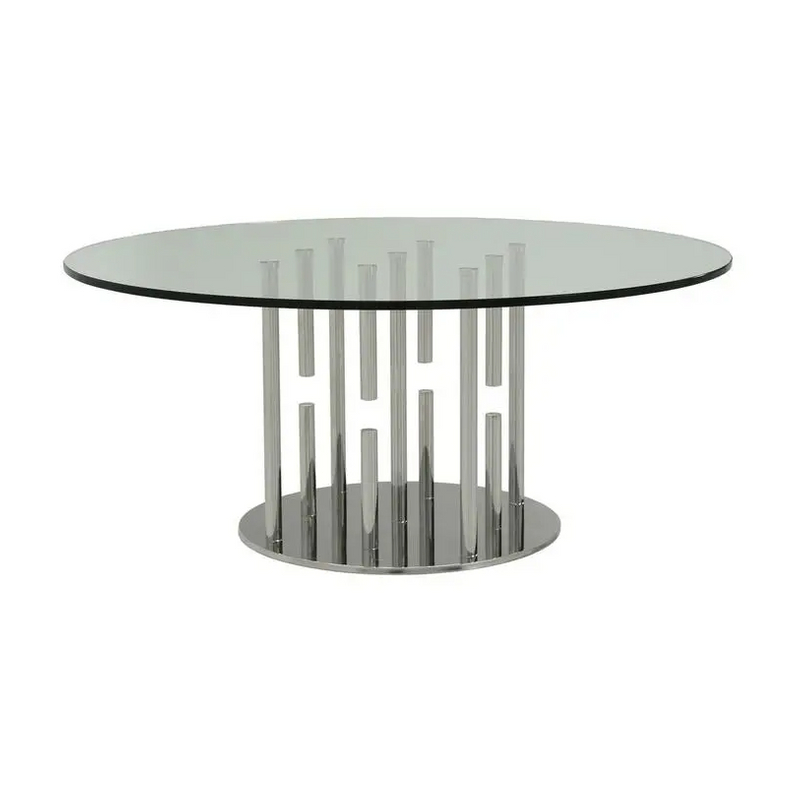 Stainless Steel Glass Coffee Table