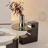 Modern Marble & Metal Round Coffee Table Set - Stylish Home Decor