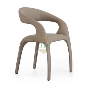 Spotted Deer Shape With Artificial Leather Dining Chair